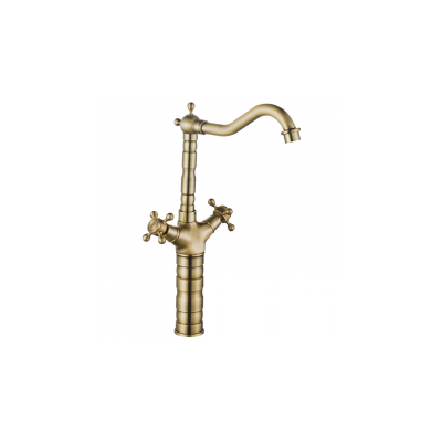 Висок смесител Rustico antique gold REA-B5521