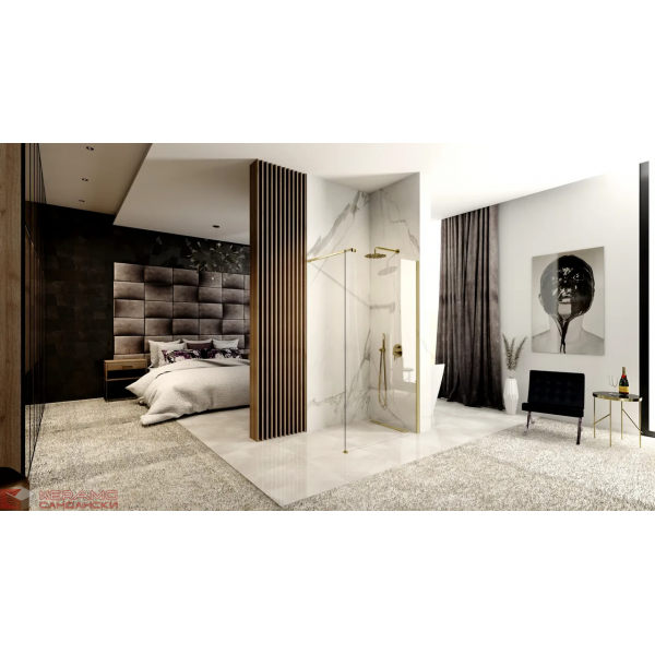 Параван Aero Gold Brush 100cm REA-K4701