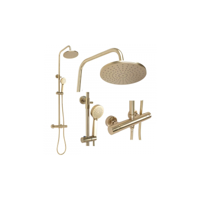 Душ колона термостатична Parot Brushed Gold REA-P2323