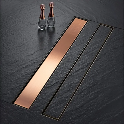 Линеен сифон NEOX PRO BRUSHED COPPER 90 REA-G4803