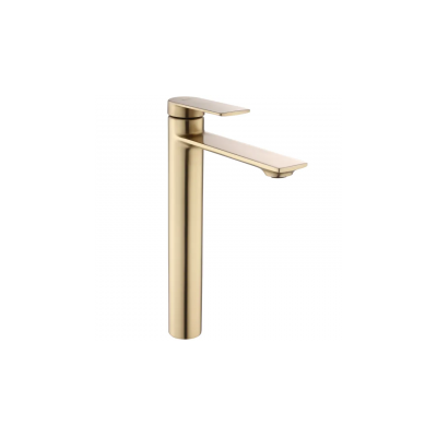 Смесител за умивалник висок STORM GOLD BRUSH REA-B7962