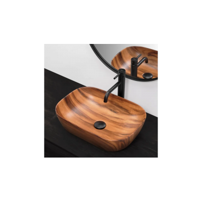 Мивка върху плот Belinda Wood Matte REA-U5051