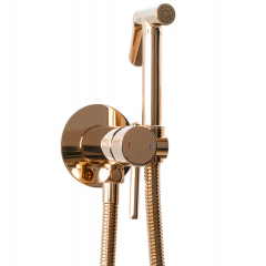 Смесител за вграждане с функция биде Loop Rose Gold Rea-B6523