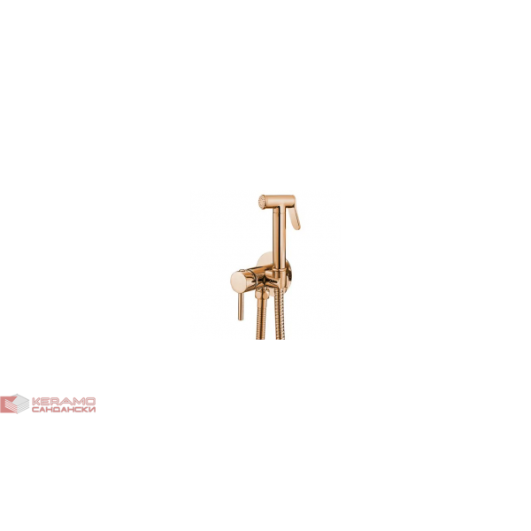 Смесител за вграждане с функция биде Loop Rose Gold Rea-B6523