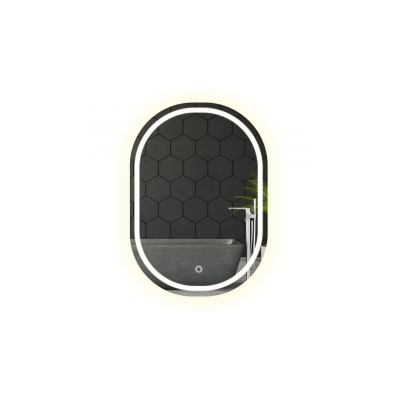 Огледало овално 80х60см LED HOM-02835
