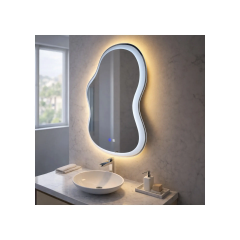Огледало LED UNO DOUBLE 80x55 cm HOM-01516