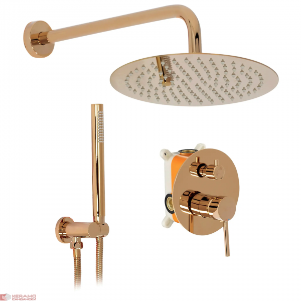 Душ система за вграждане Rea Lungo Copper REA-P7999