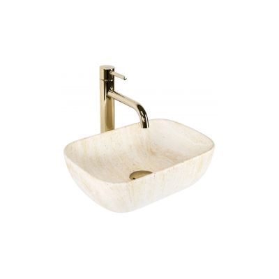 Мивка върху плот BELINDA MINI TRAVERTINE MATT REA-U4700