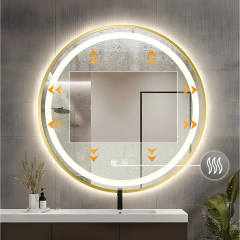 Огледало LED MMJ Brush Gold 70cm HOM-05507