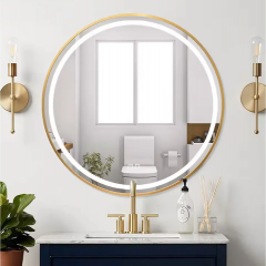 Огледало LED MMJ Brush Gold 70cm HOM-05507