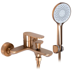 Смесител за вана DROP Brush Copper REA-B6397