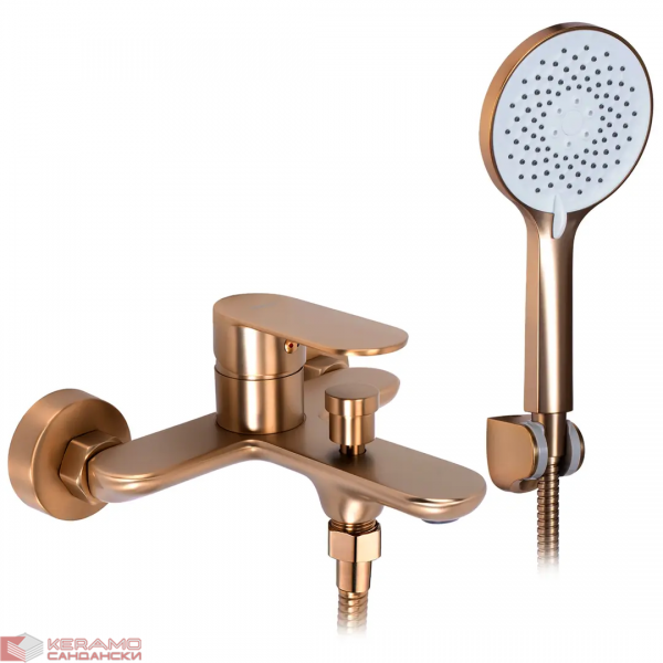 Смесител за вана DROP Brush Copper REA-B6397