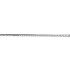 Лайсна за душ кабина 140cm Brush nickel REA-K3222 Дясна