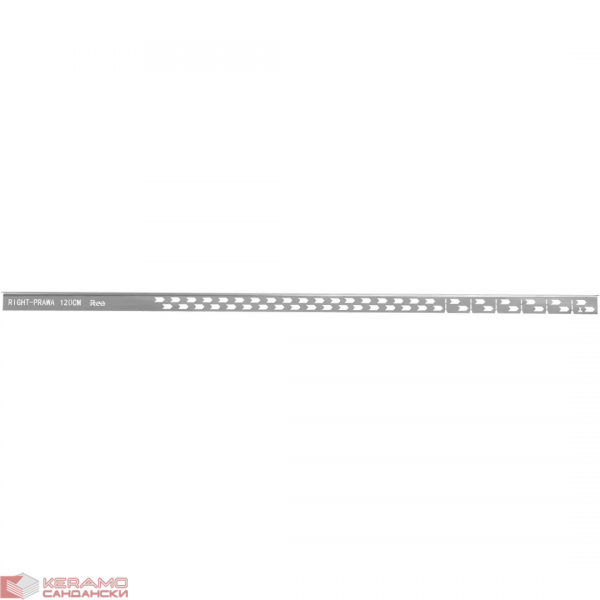 Лайсна за душ кабина 140cm Brush nickel REA-K3222 Дясна
