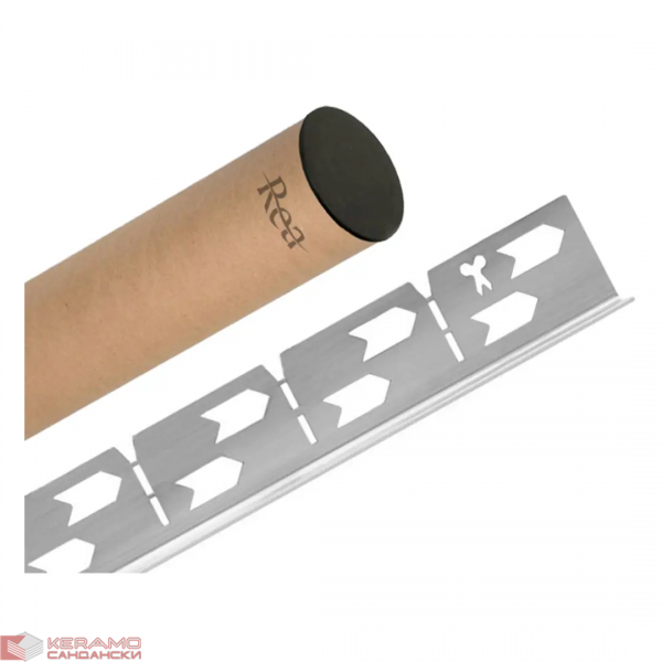 Лайсна за душ кабина 140cm Brush nickel REA-K3222 Дясна