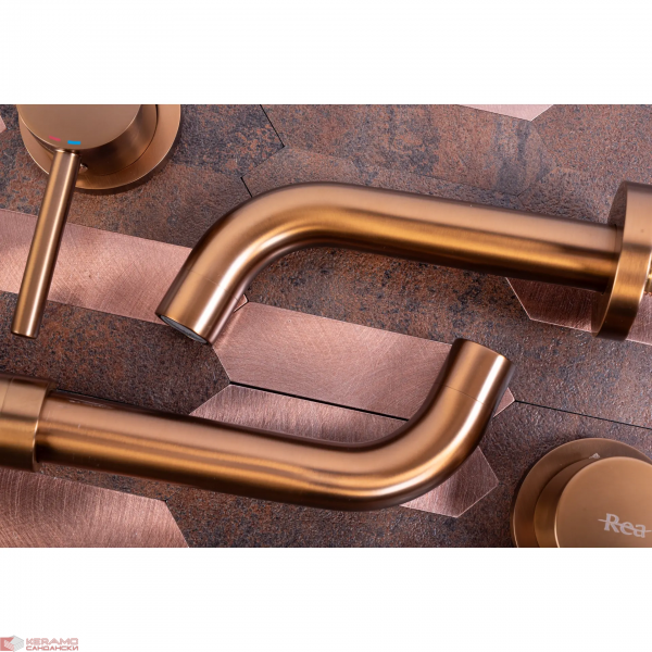 Смесител за вграждане Lungo Copper Brush REA-B4600