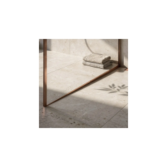 Лайсна за душ кабина 100cm Brush Copper REA-K9490 Лява