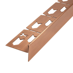Лайсна за душ кабина 100cm Brush Copper REA-K9490 Лява