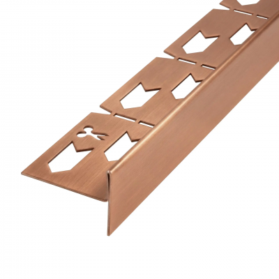 Лайсна за душ кабина 120cm Brush Copper REA-K9493 Дясна