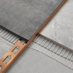 Лайсна за душ кабина 100cm Brush Copper REA-K9490 Лява