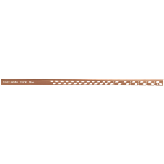 Лайсна за душ кабина 100cm Brush Copper REA-K9490 Лява