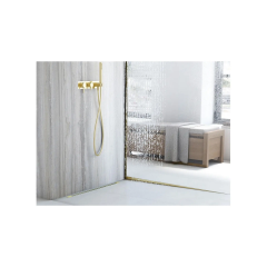 Лайсна за душ кабина 120cm Brush Gold Дясна REA-K3207