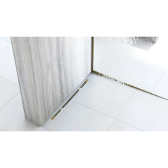 Лайсна за душ кабина 120cm Brush Gold Дясна REA-K3207