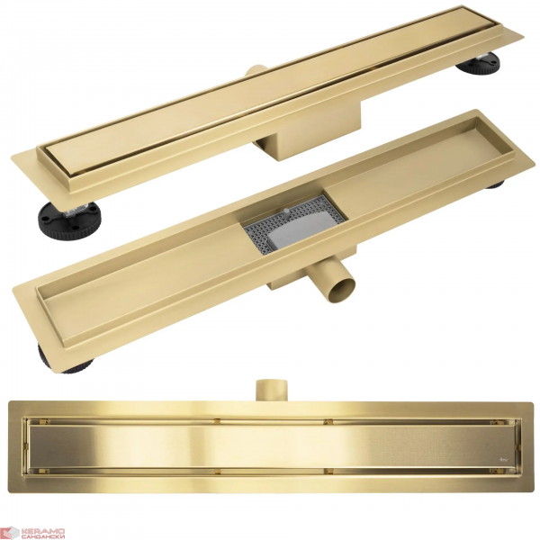 Линеен сифон Neox brush gold 60см REA-G4892