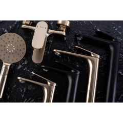 Смесител за вана Marco Brush Gold REA-B5942