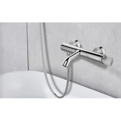 Душ смесител за баня JOAN MARBLE WHITE 24603-425A-MB