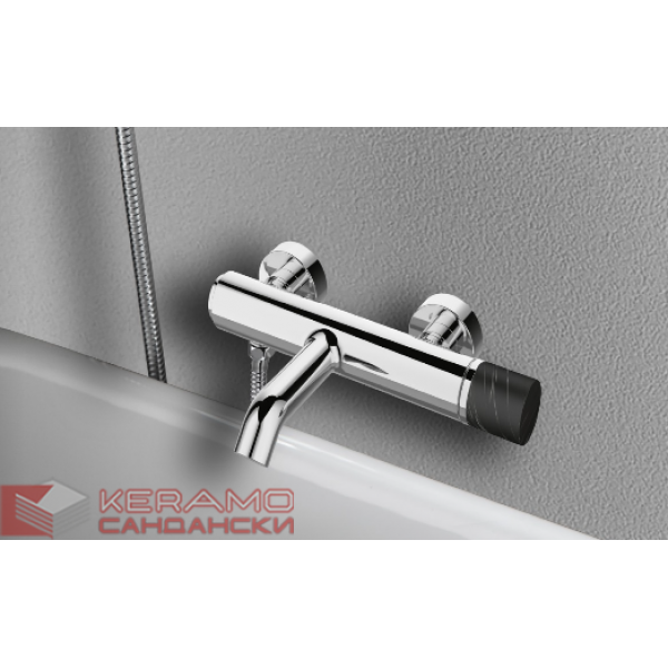 Душ смесител за баня JOAN MARBLE BLACK 24603-425A-MN
