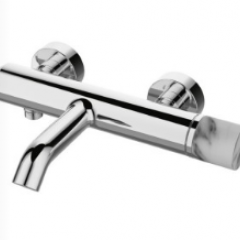 Душ смесител за баня JOAN MARBLE WHITE 24603-425A-MB