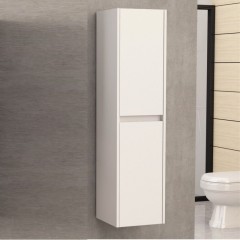 Шкаф колона за баня  ICP 3012W бяла