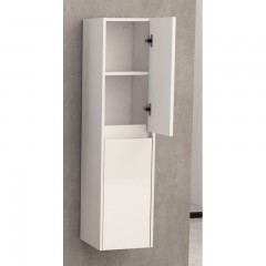 Шкаф колона за баня  ICP 3012W бяла