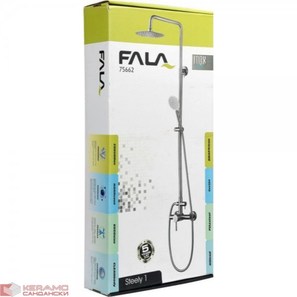 Душ колона с чучур Steely 1 Fala 75662 хром мат