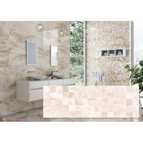 Плочки за баня Diva cream 25x75