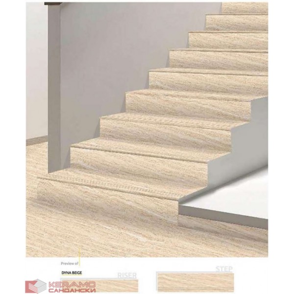 К-т стъпало и чело Dyna Beige 120/30
