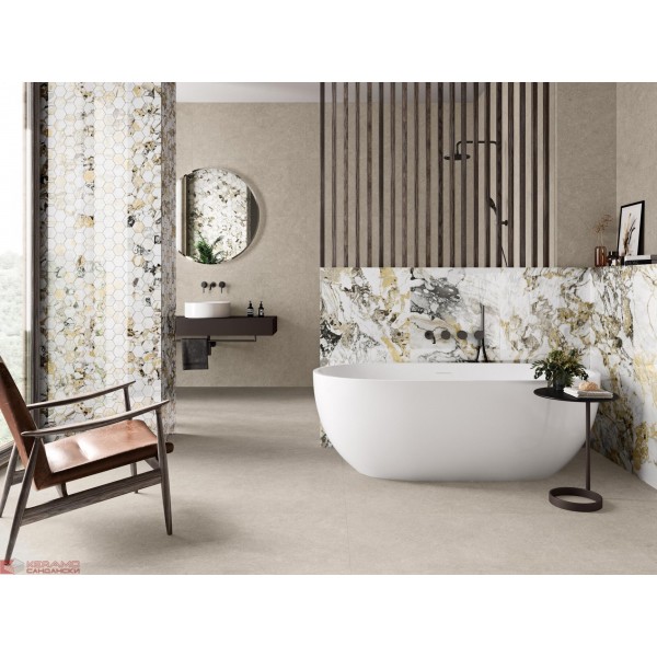 Гранитогрес Lux Grotta oro 120/60