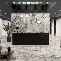 Гранитогрес Lux Grotta oro 120/60