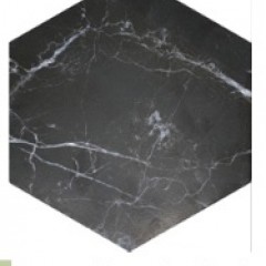 Гранитогрес Marquina black hexagonal  20/24
