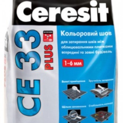 Фугираща смес за запълване на фуги с ширина до 8 mm CE 33 Super