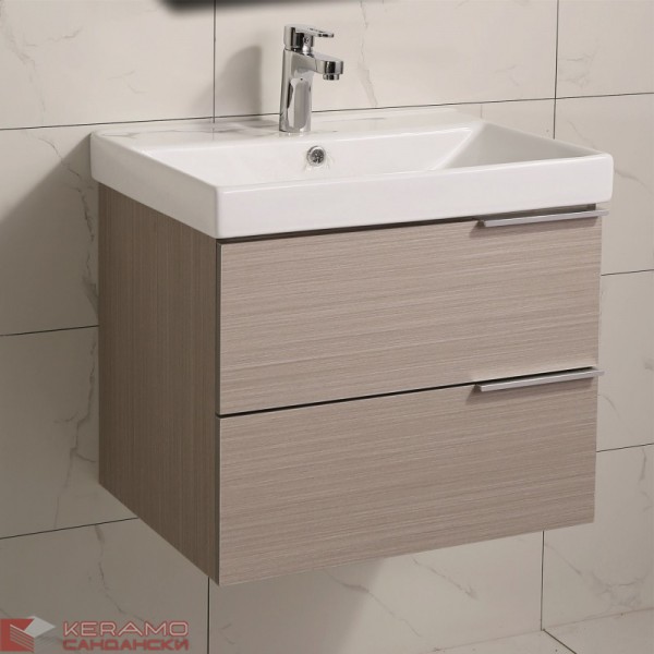 Шкаф за баня ICP5935  дървесен