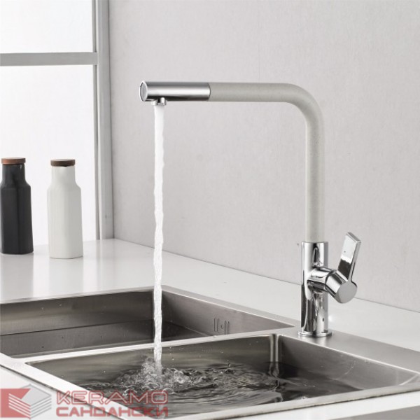 Смесител за кухня стоящ ICF 718650 WHITE