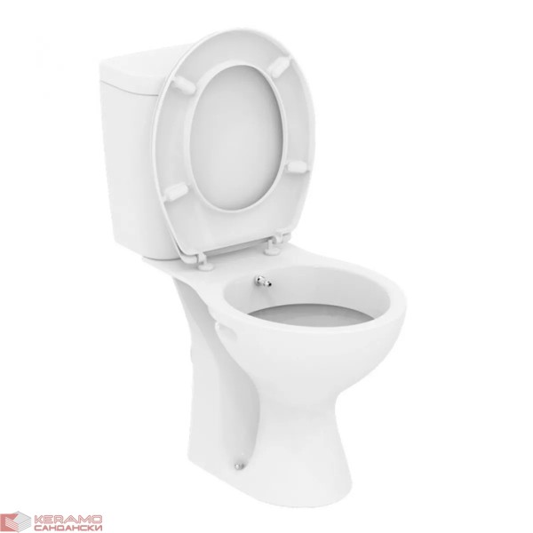 Моноблок Улисе  с Биде бял задно W835301