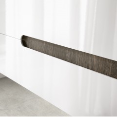 Шкафове  за баня от МДФ CUNEO  70/60/45 Siroko  White gloss