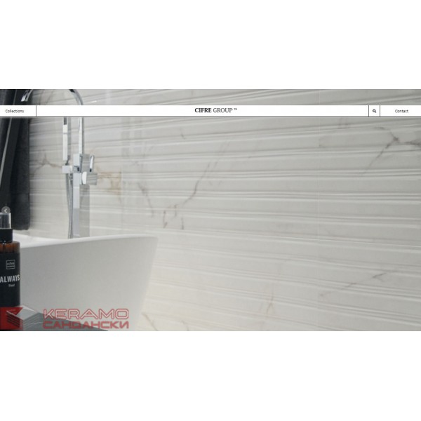 Плочки за баня Diamond gold gloss 25x75