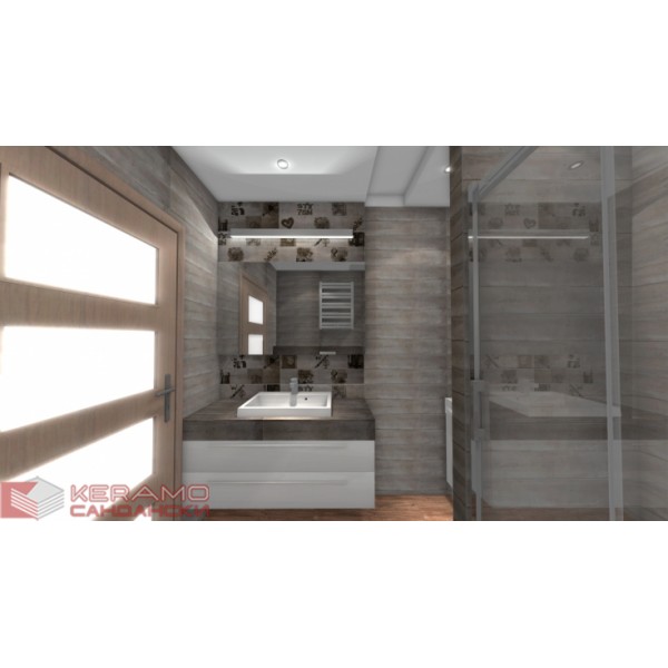 Плочки за баня Urban Chik 25х70
