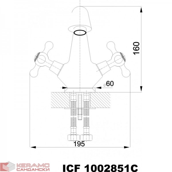 Смесители » Ретро » ICF 1002851