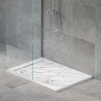 Поддушово корито MARBLE TEXTURE ICST  10080MB-3