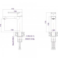  Смесители  ICF 111320GG